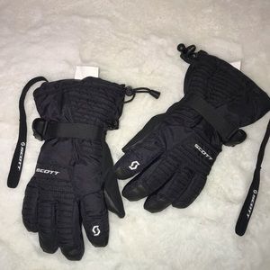 Kids Scott insulated snow gloves